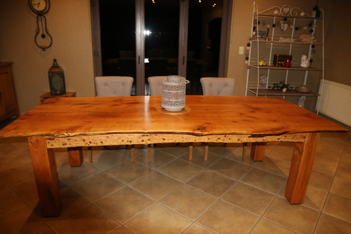 Table en merisier